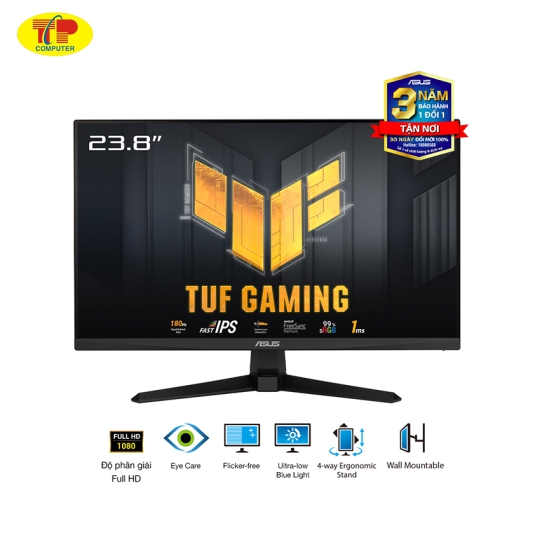 Màn hình ASUS TUF VG249Q3A (23.8 inch/FHD/Fast IPS/180Hz/1ms)
