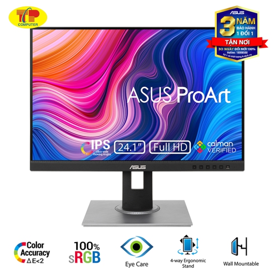 Màn hình ASUS ProArt PA248QV (24 inch/WUXGA/IPS/75Hz/5ms)