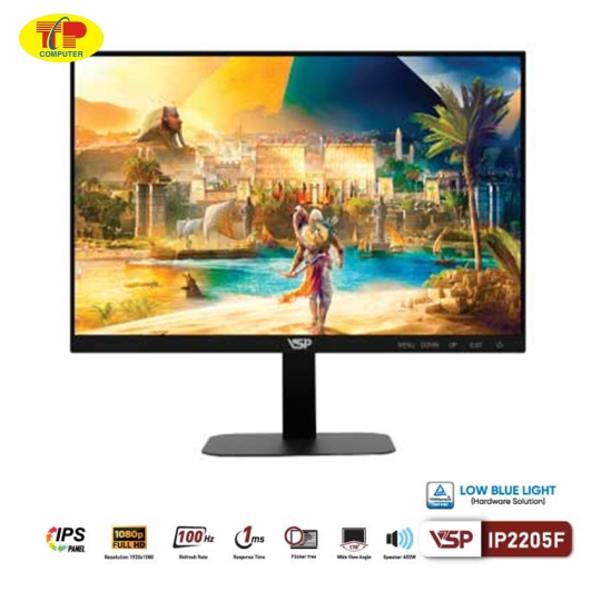 Màn hình VSP IP2205F (21.45 inch/FHD/IPS/100Hz/1ms) 