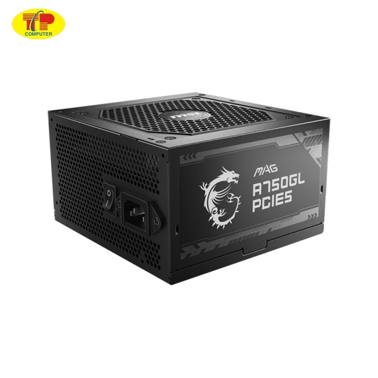 Nguồn máy tính MSI MAG A750GL PCIE5 750W (80 Plus Gold)