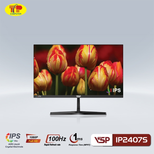 Màn hình VSP IP2407S (23.8 inch/FHD/IPS/100Hz/1ms) 