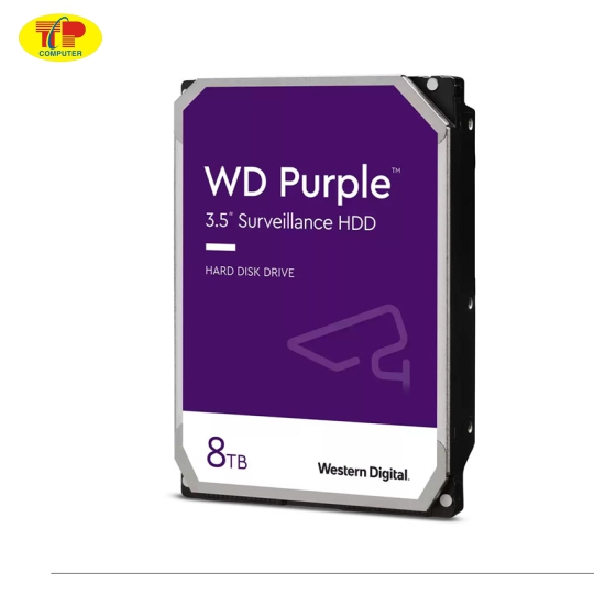 Ổ Cứng HDD WD Purple 8TB 3.5 inch, 5640RPM, SATA III, 256MB Cache