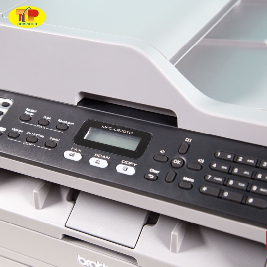 Máy in Brother MFC-L2701D - In đen trắng đa năng