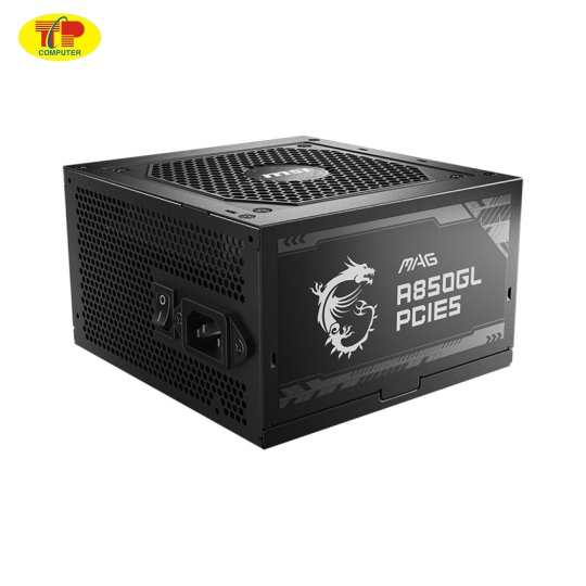 Nguồn máy tính MSI MAG A850GL PCIE5 850W (80 Plus Gold)