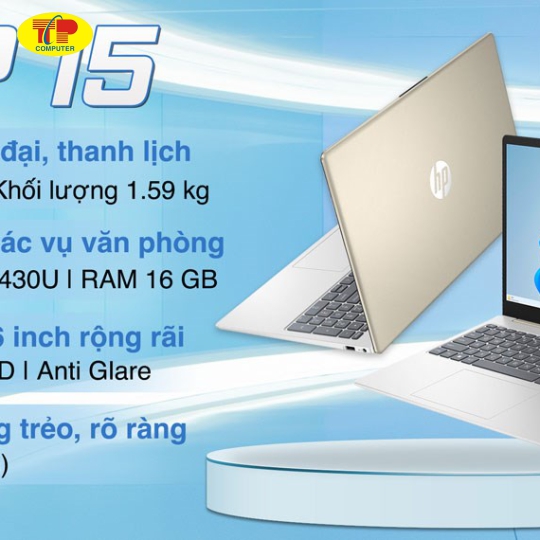 Laptop HP 15 fc0085AU R5 7430U/16GB/512GB/Win11 (A6VV8PA) 