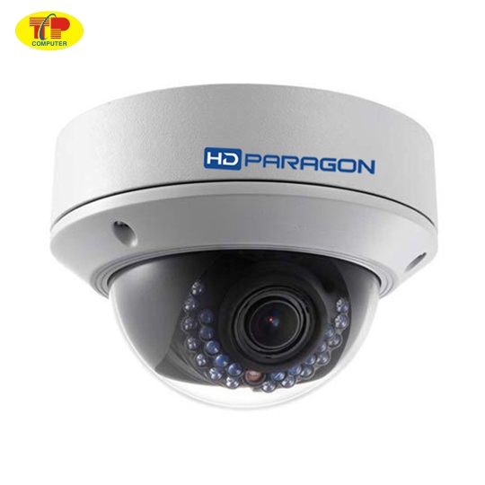 Camera IP HDPARAGON HDS-41C5VF-IRZ3 12.0 Megapixel, Hồng ngoại 30m, Zoom F2.8-12mm, MicroSD, Audio/Alarm