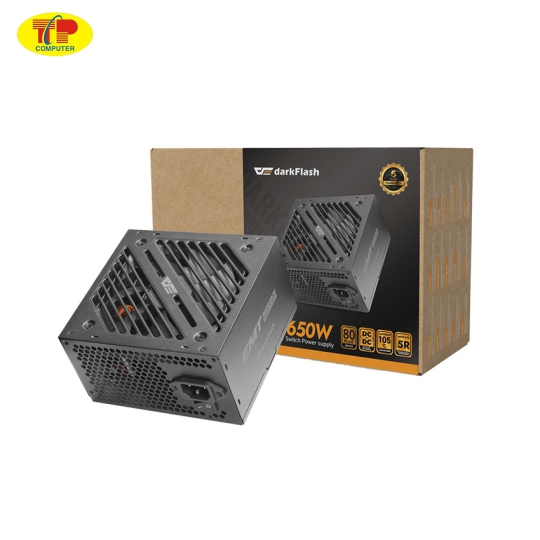 Nguồn máy tính DARKFLASH EMT 650W (80 Plus Bronze)