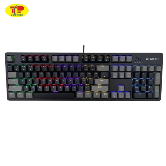 Bàn phím cơ EDRA EK3104L Alpha Red switch