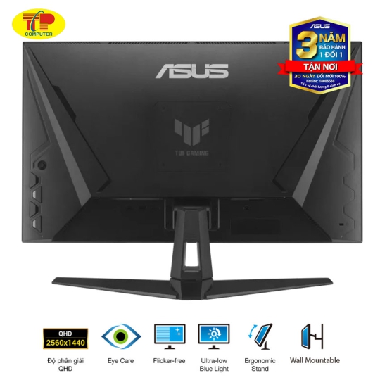 Màn hình Asus TUF VG27AQM5A (27 inch/QHD/Fast IPS/300Hz/1ms/loa)