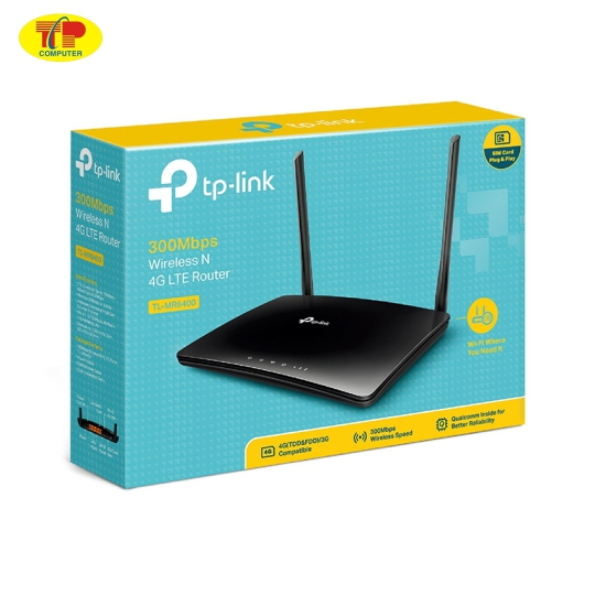Bộ phát 4G TP-Link TL-MR6400 Wireless N300 Mbps