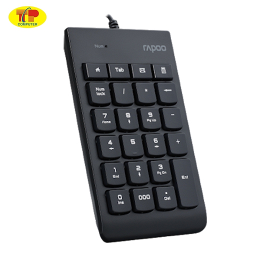 Bàn phím số Rapoo K10 đen (USB)