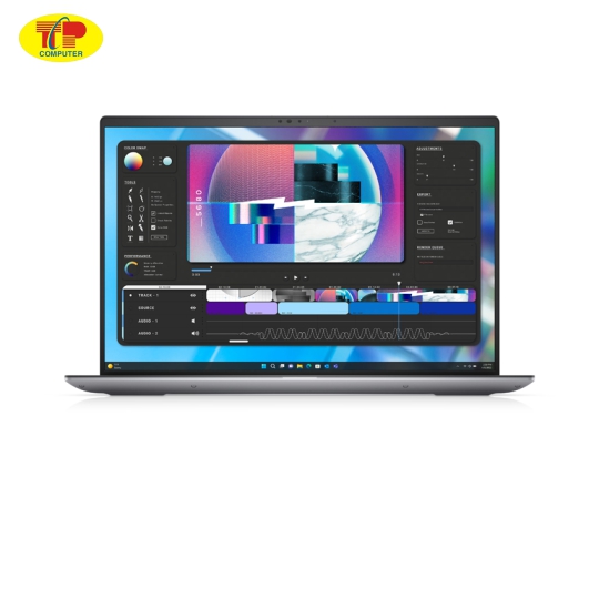 Laptop Dell Workstation Mobile Precision 5680 vPro Enterprise (71023332) (i7-13800H/16GB RAM/512GB SSD/RTX2000 ADA 8GB, 16 inch FHD+/Ubuntu/Xám)