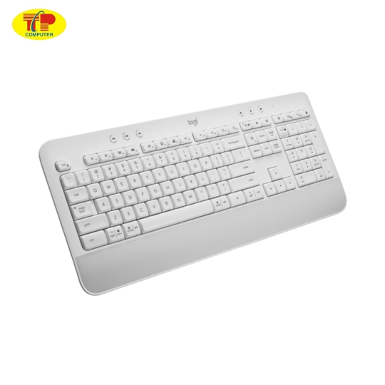 Bàn phím không dây Logitech K650 Off White (USB/Bluetooth/Trắng) (920-010987)