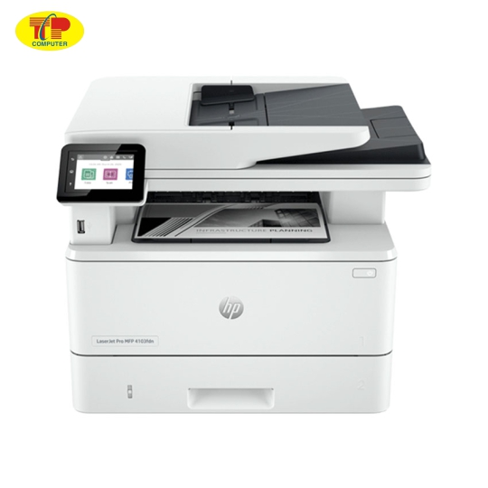 Máy in đen trắng HP LaserJet Pro MFP 4103fdn (2Z628A) - Đa năng