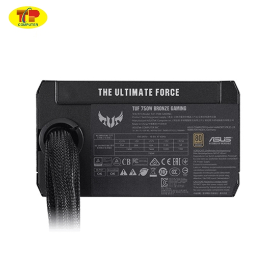 Nguồn  ASUS TUF GAMING 750W Bronze  ( Màu Đen/80 Plus Bronze )