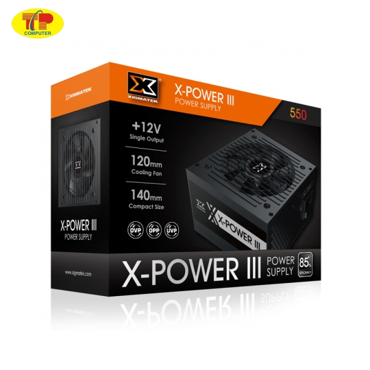 Nguồn Xigmatek X-POWER III 550 - 500W EN45983 (Màu Đen)