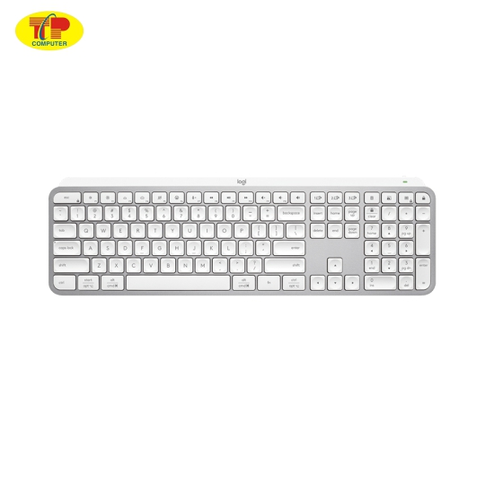 Bàn phím không dây Logitech MX Keys S Pale Gray 920-011564