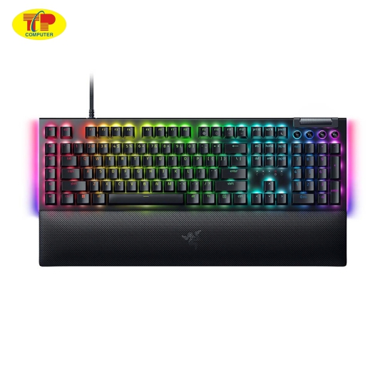 Bàn phím cơ gaming có dây Razer BlackWidow V4 - Green Switch RZ03-04690100-R3M1