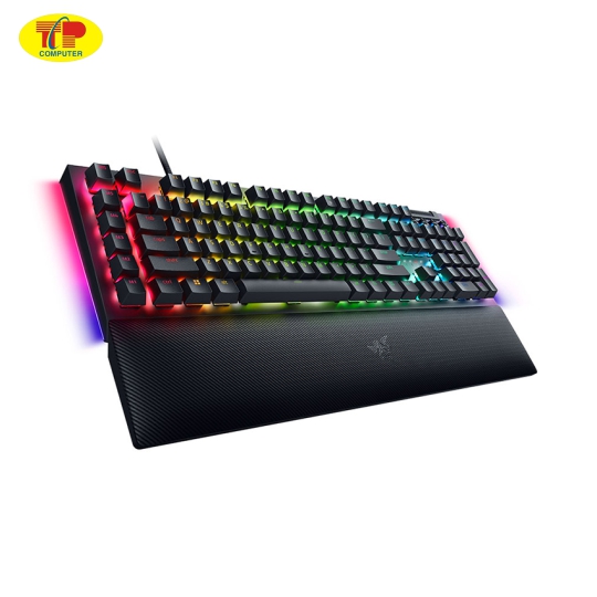 Bàn phím cơ gaming có dây Razer BlackWidow V4 - Green Switch RZ03-04690100-R3M1