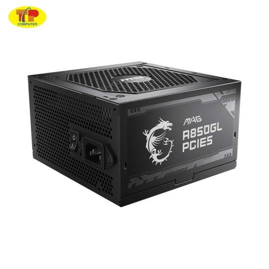 Nguồn máy tính MSI MAG A850GL PCIE 5.0 (850W, 80 Plus Gold, ATX 3.0)