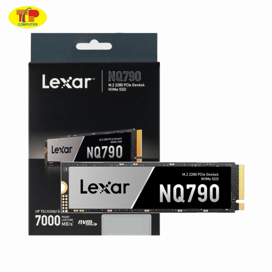 Ổ cứng SSD Lexar NQ790 1TB M.2 2280 PCIe 4x4 (Đọc 7000MB/s - Ghi 6000MB/s) - (LNQ790X001T-RNNNG)