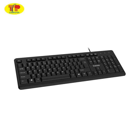 Bàn phím máy tính có dây Kenoo K6020 - màu đen