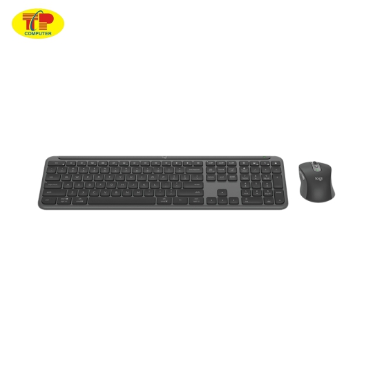 Bộ bàn phím chuột không dây Logitech Signature Slim Combo MK950 Graphite (Wireless Logi Bolt/Bluetooth/Đen)
