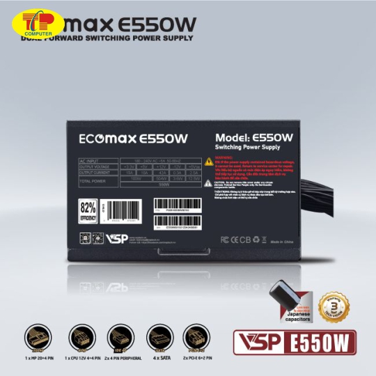 Nguồn VSP EcoMax E550W