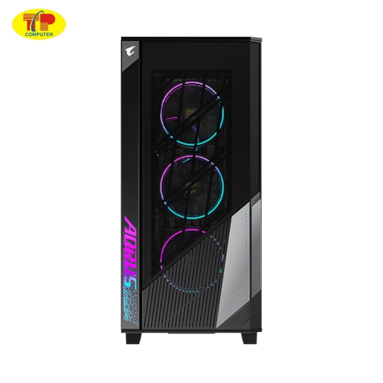 Vỏ Case AORUS C500 GLASS (eATX/Màu đen/kèm 4 quạt ARGB)