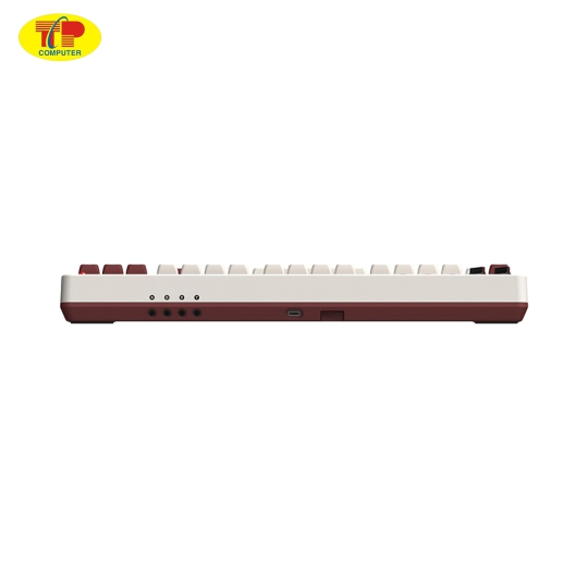 Bàn phím cơ 8BitDo Retro Mechanical Keyboard - FAMI Edition (Multi-modes/Hotswap/Kailh Box White Switch V2)