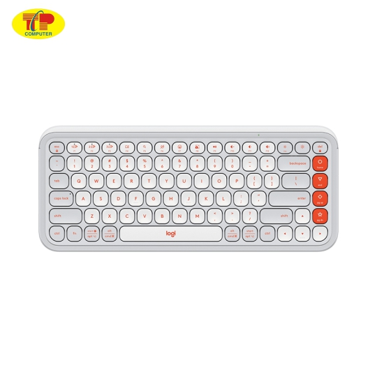 Bàn phím cơ không dây Logitech POP ICON Keys màu Trắng