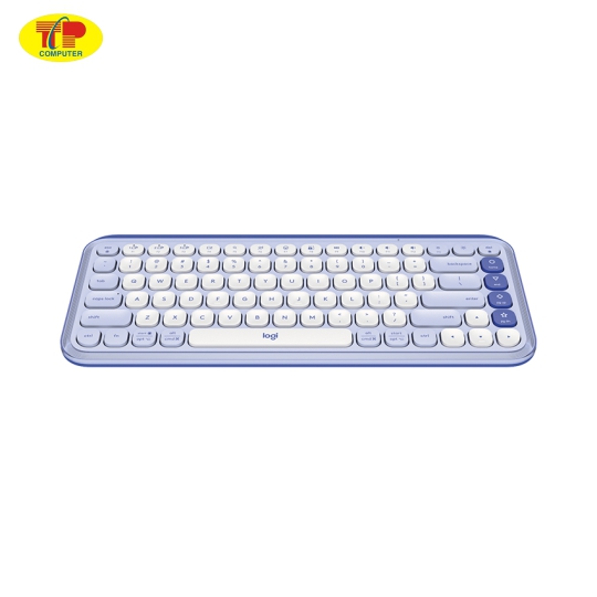 Bàn phím cơ không dây Logitech POP ICON Keys màu Tím