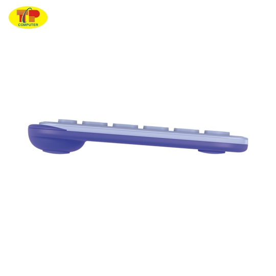Bàn phím cơ không dây Logitech POP ICON Keys màu Tím