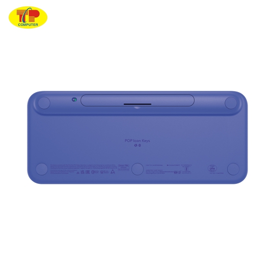 Bàn phím cơ không dây Logitech POP ICON Keys màu Tím