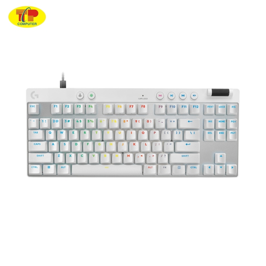 Bàn phím HE Logitech PRO X TKL RAPID (Màu Trắng)