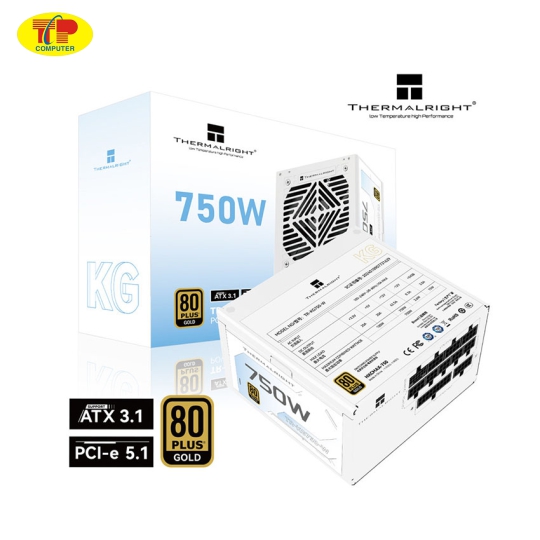 Nguồn THERMALRIGHT TR-KG750-W 750W (80Plus Gold/Màu trắng)