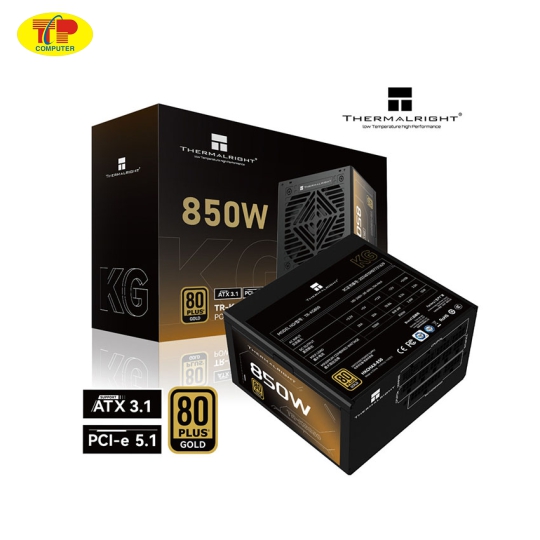 Nguồn THERMALRIGHT TR-KG850 850W (80Plus Gold/Màu đen)