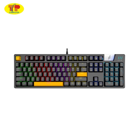 Bàn phím cơ gaming có dây EDRA EK316 Brown Switch