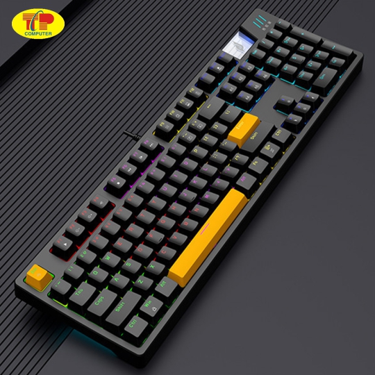 Bàn phím cơ gaming có dây EDRA EK316 Brown Switch