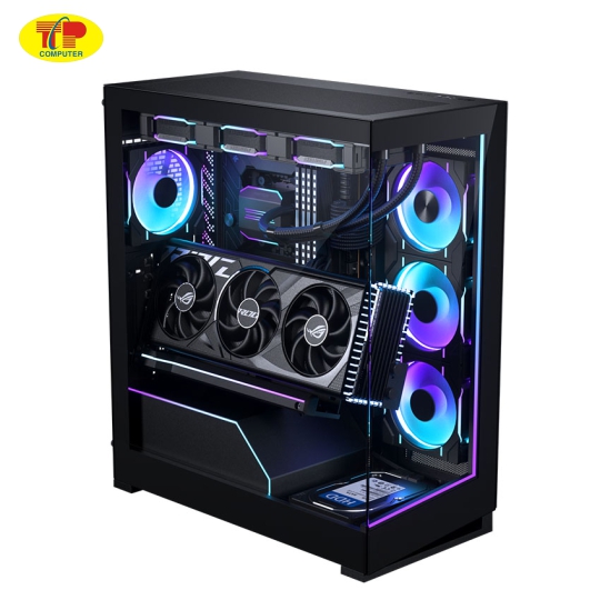 Case Phanteks NV5S ATX Case, Tempered Glass, Black 