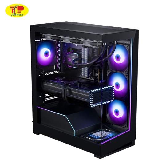 Case Phanteks NV5S ATX Case, Tempered Glass, Black 