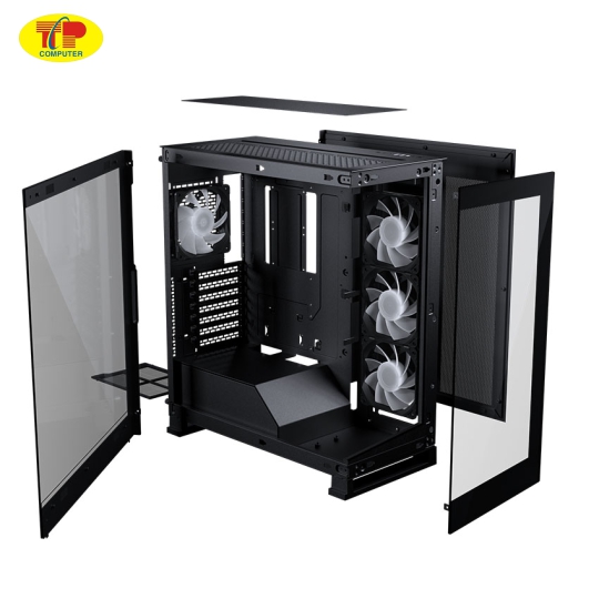 Case Phanteks NV5S ATX Case, Tempered Glass, Black 