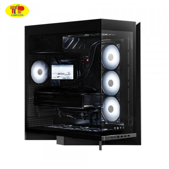  Vỏ Case TRYX LUCA L70 BLACK (eATX/0 fan)