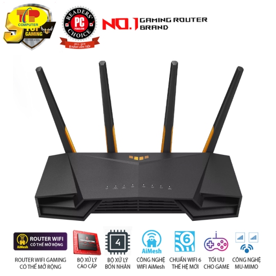 Bộ phát wifi 6 Asus TUF-AX4200