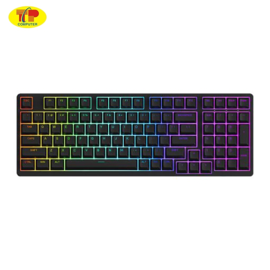 Bàn phím cơ AKKO 3098B Plus Black (Akko switch v3 – Cream Blue Pro)