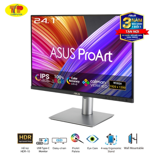  Màn hình ASUS ProArt PA248CRV (24.1 inch/FHD/WUXGA/IPS/75Hz/5ms)