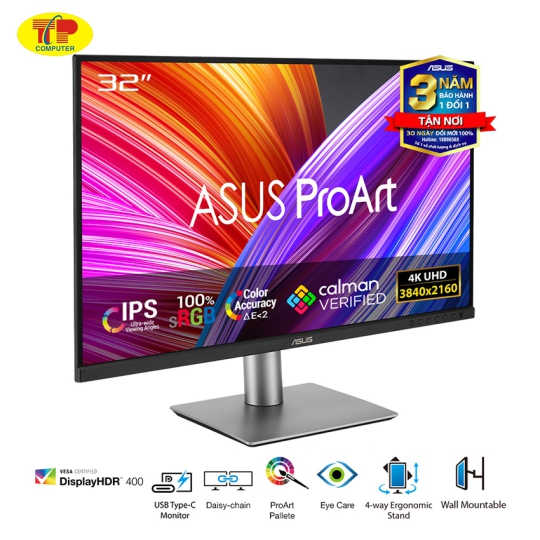 Màn hình ASUS ProArt PA329CRV (32 inch/UHD/IPS/60Hz/5ms/USB-C)