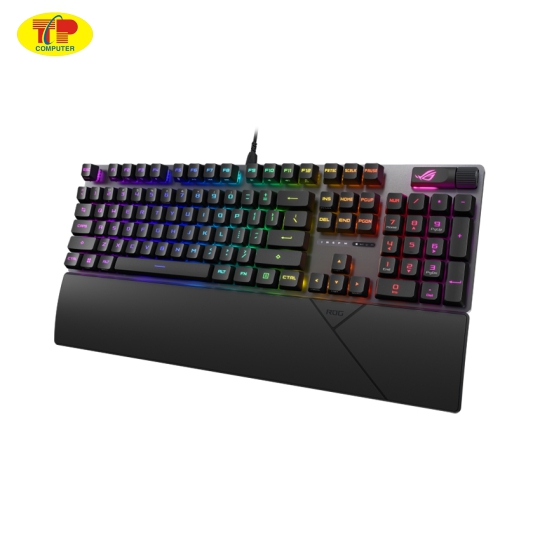 Bàn phím Gaming ASUS ROG STRIX SCOPE II RX RD/USB/ABS/ĐEN _ 90MP0350-BKUA00