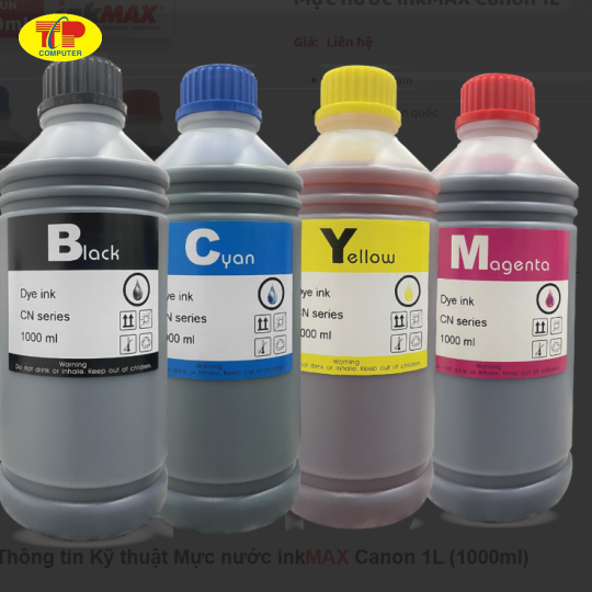 Mực nước InkMAX Canon 1000ml