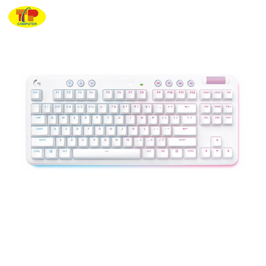 Bàn phím game không dây Logitech G715 TKL RGB Aurora Off White Tactile (920-010467)